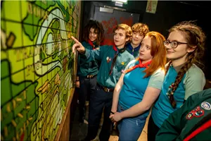 school group crack code escape room birmingham bear grylls adventure 